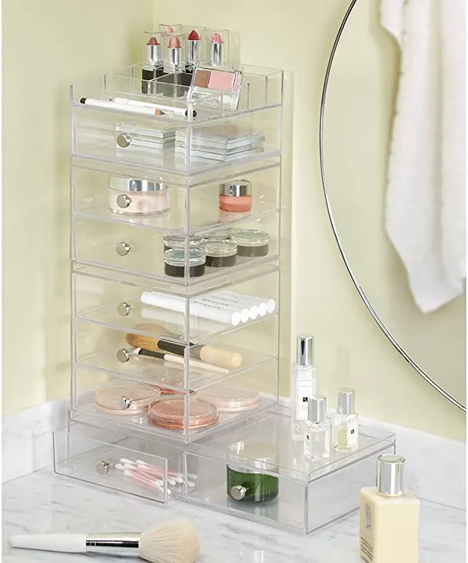 Luci Drawers - 3 Drawer Clear
