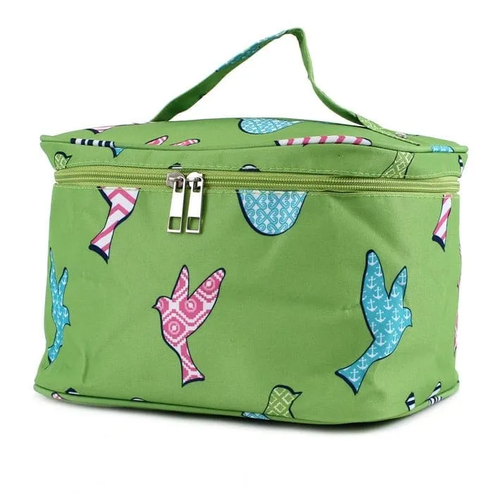 NC70-26 Bird Print Cosmetic/Makeup Bag